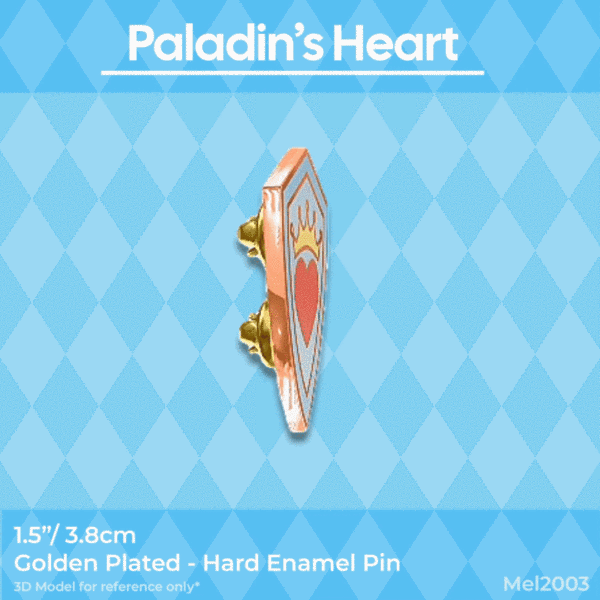 Paladin's Heart - Enamel Pin