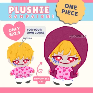 LIMITED RUN - Donquixote Rosinante Corazon Plush Doll (Plushie) - One Piece Anime