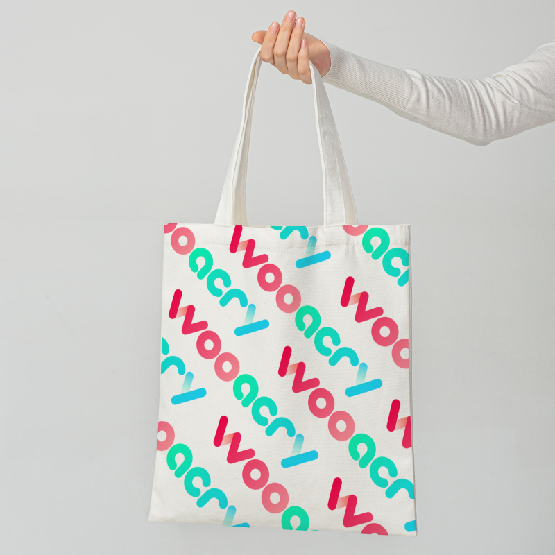 Custom Full-print Canvas Tote Bag