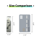 Custom Rectangle Metal Badge Size Comparison