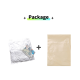 Idol Shaped Cotton Throw Pillow Package
