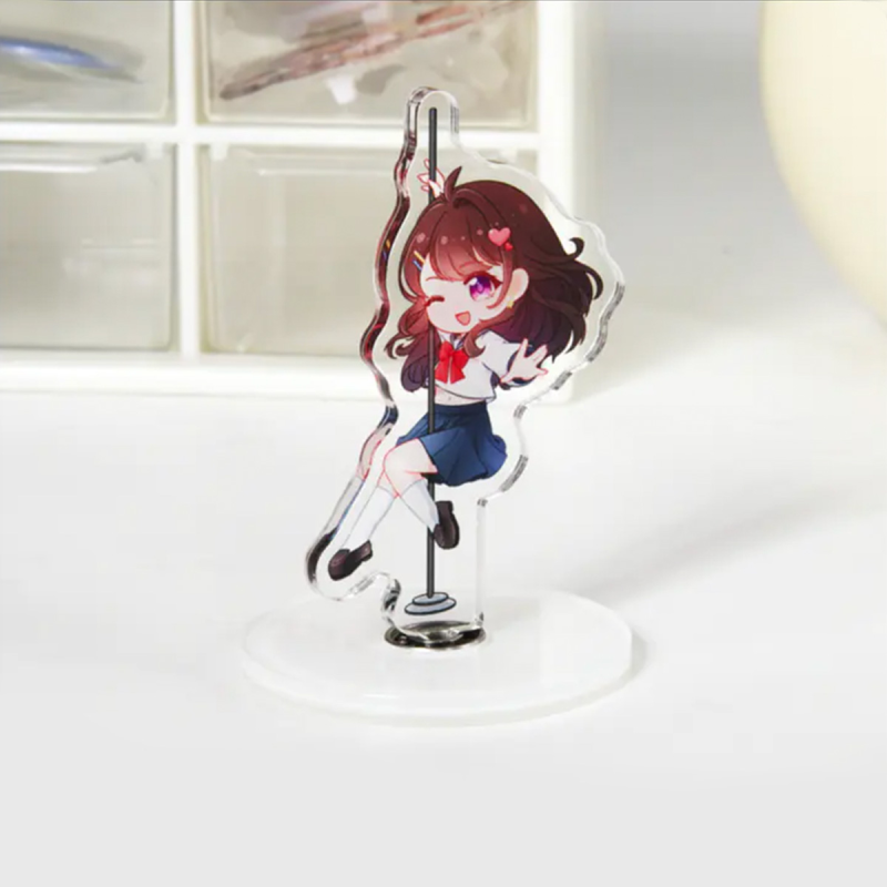 Custom Spinning Acrylic Standees