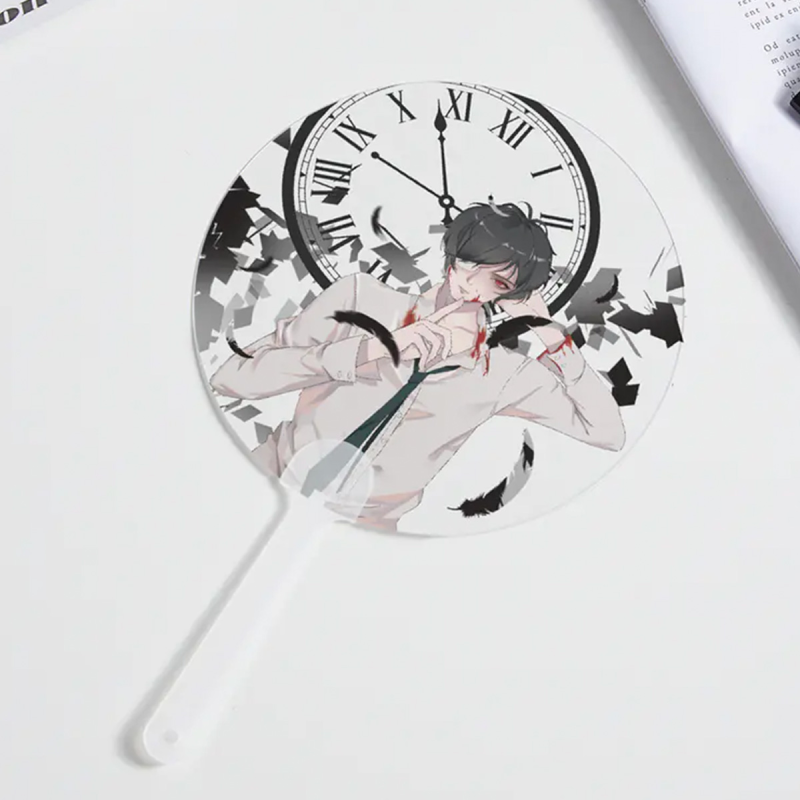 Custom Transparent Hand Fan
