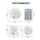 Acrylic Coaster Size Comparison