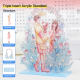 Custom Triple Insert Acrylic Standees