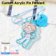 Custom Acrylic Pin Pendant