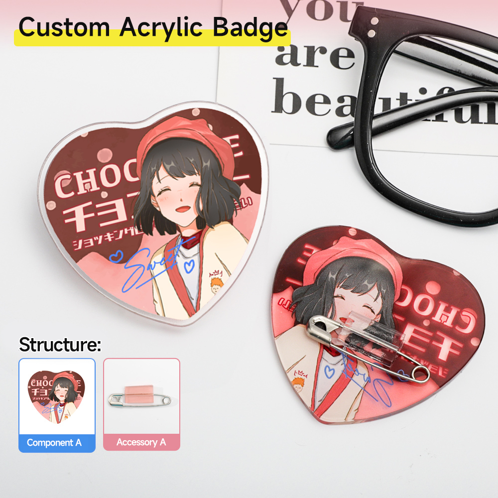 Custom Acrylic Badge