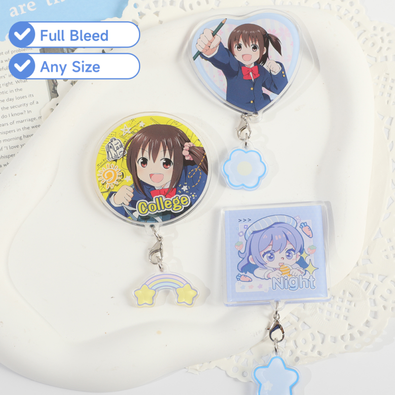 Custom Acrylic Badge Pendant