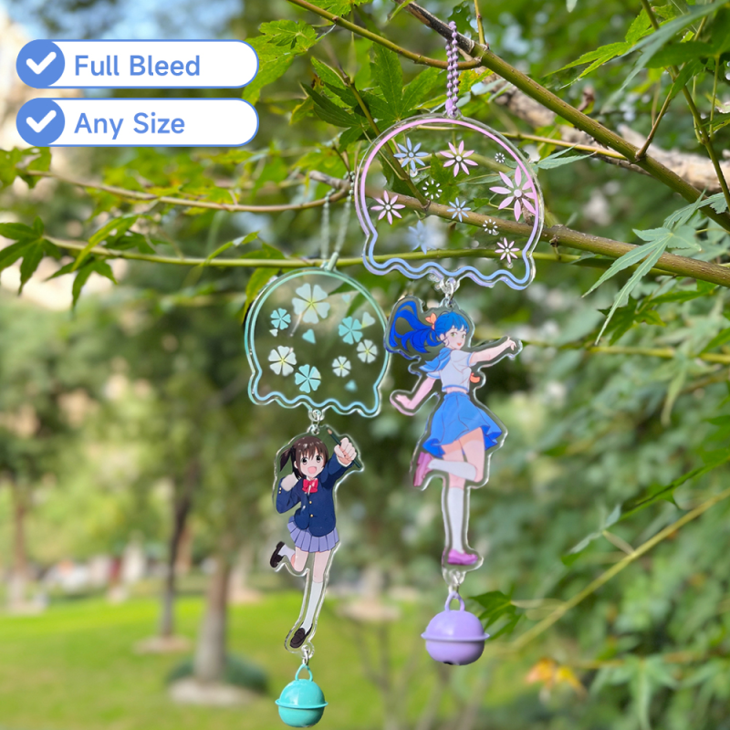 Custom Acrylic Bell Wind Chime